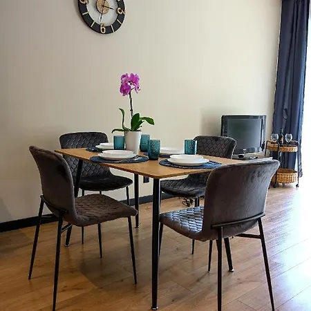 Praktyczny Apartament Z Cichym Tarasem Katowice Esterno foto